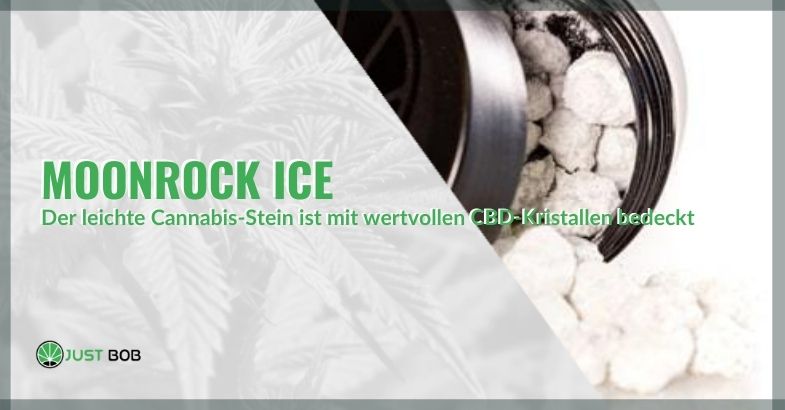 Moonrock Ice: Der mit CBD-Kristallen bedeckte Cannabisfelsen
