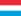 Luxemburg Flagge