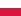 Polen Flagge