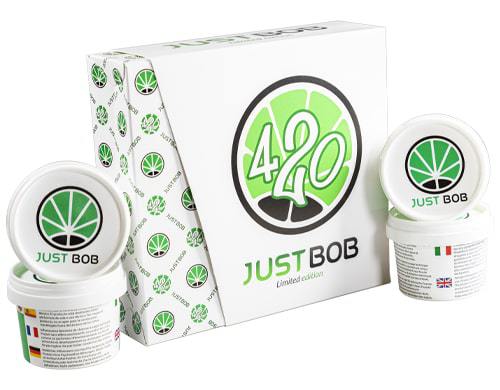 Gold Kit for 420 Cannabis-Tag mit 4 Sorten von cbd blüten