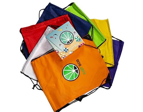 Mehrfarbige Tasche im cbd blüten Summer Kit
