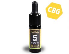 CBG Sativa-Öl 5% Flasche