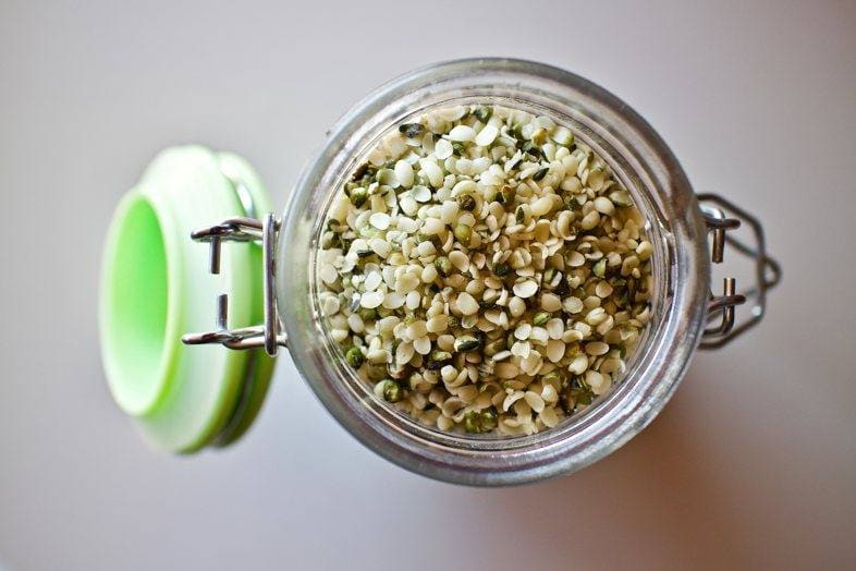 Hanfsamen sind reich an Omega-3- und Omega-6-Fettsäuren