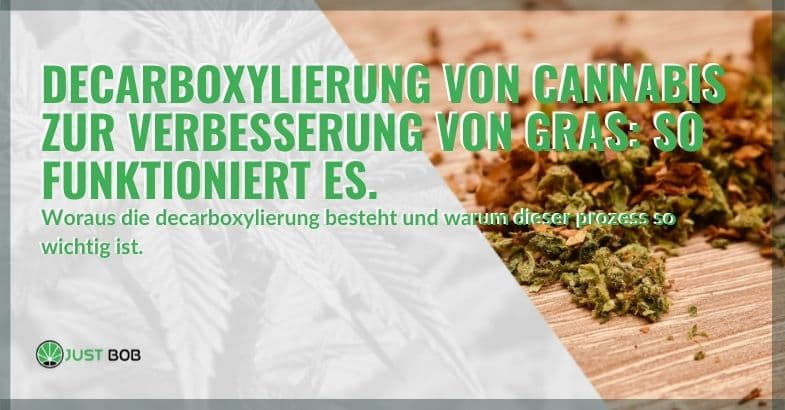 So funktioniert die Decarboxylierung von Cannabis