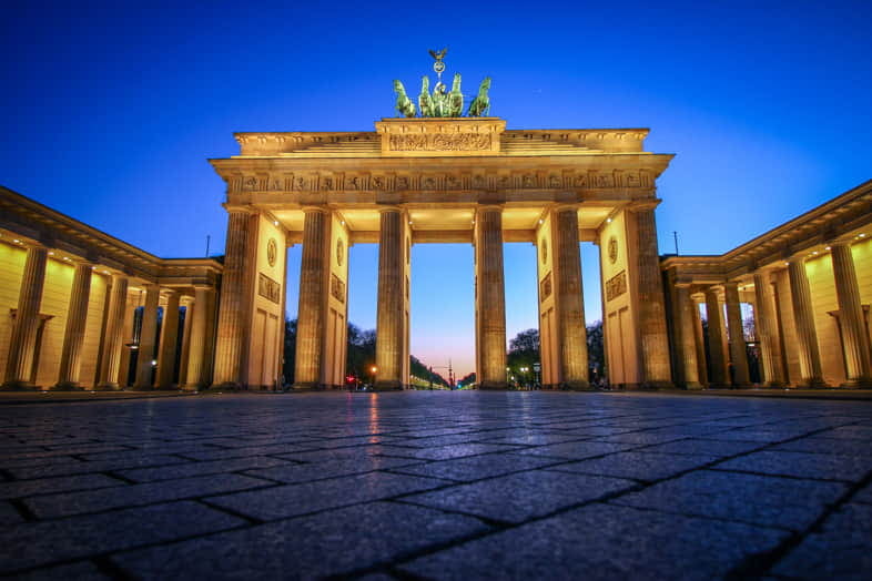 Brandenburger Tor bei Nacht