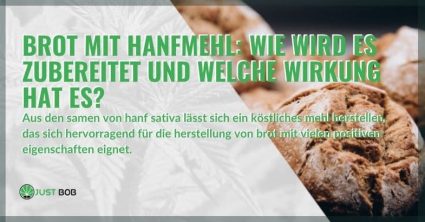 Zubereitung und Wirkung von Hanfbrot