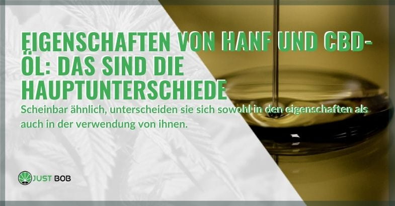 Eigenschaften von Hanföl und CBD | Justbob