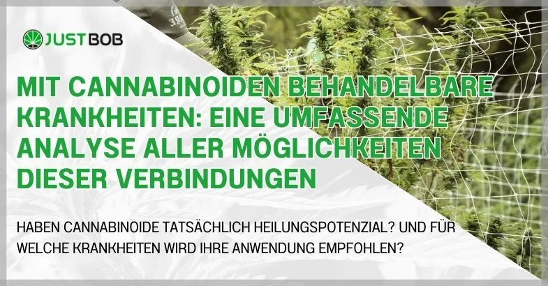 Mit Cannabinoiden behandelbare Krankheiten