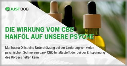 Die Wirkung vom CBD Hanföl auf unsere Psyche