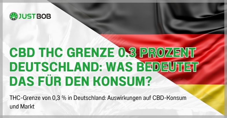 CBD THC Grenze 0.3 Prozent Deutschland: Was bedeutet das für den Konsum?