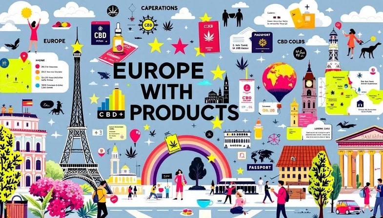 Reisen mit CBD-Produkten in der EU