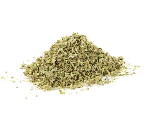 Sieved of Bubblegum CBD gras