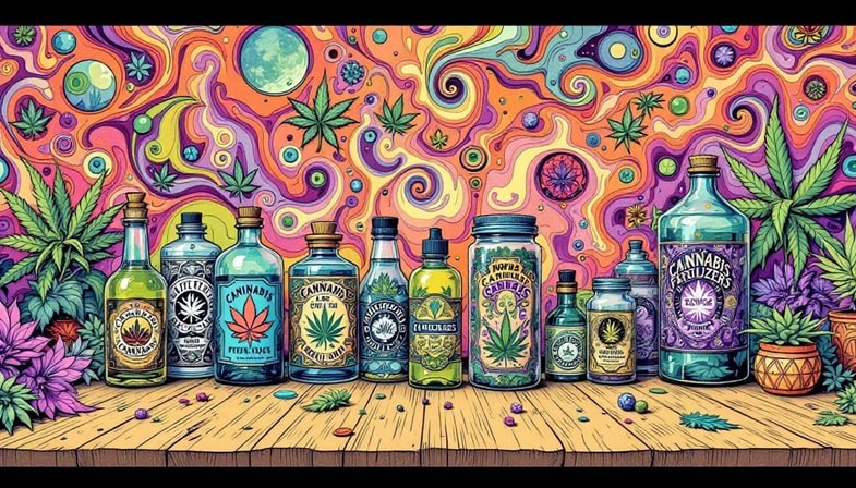 Arten von Cannabis Düngern