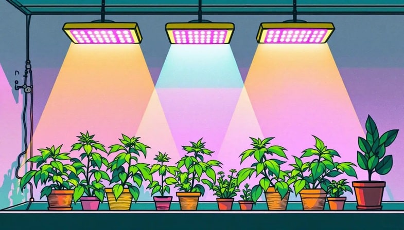 Beleuchtung für den Indoor-Anbau