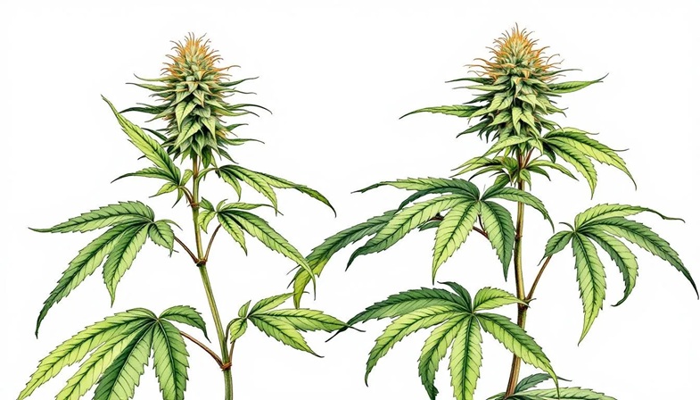 Cannabis Zwitter erkennen