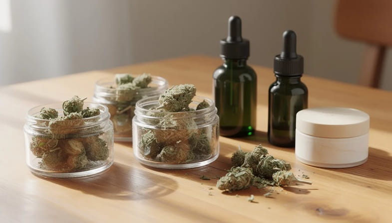 CBG-Blüten und CBG-Öl