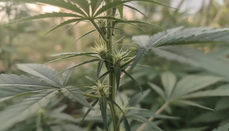 eine-cannabis-pflanze Männliche Cannabispflanzen sicher erkennen