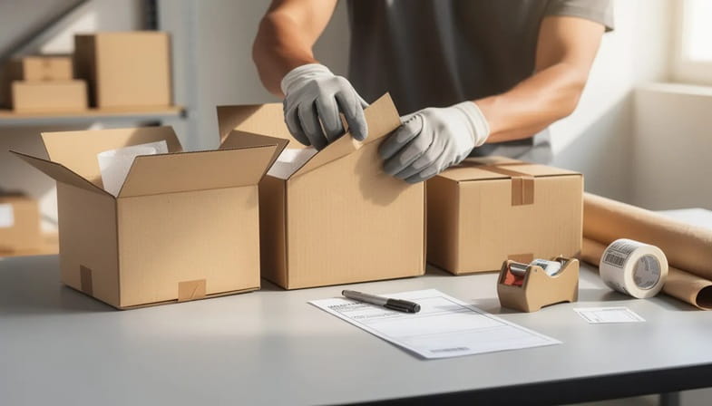 Logistik, Verpackung und diskrete Lieferung im CBD Großhandel