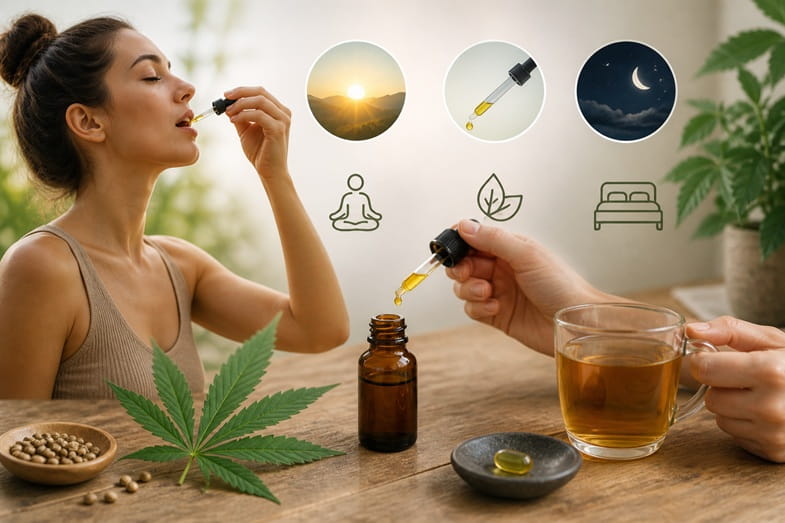 CBD Öl bei Stress — so setzt du es gezielt ein